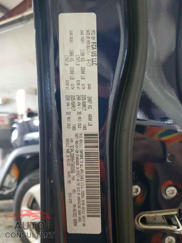 JEEP COMPASS 2017 - 3C4NJDBB5HT693266