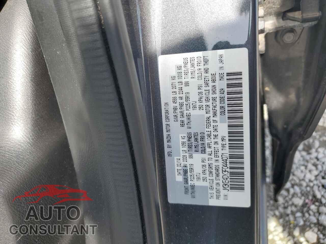 MAZDA CX-5 2015 - JM3KE4DY3F0444071