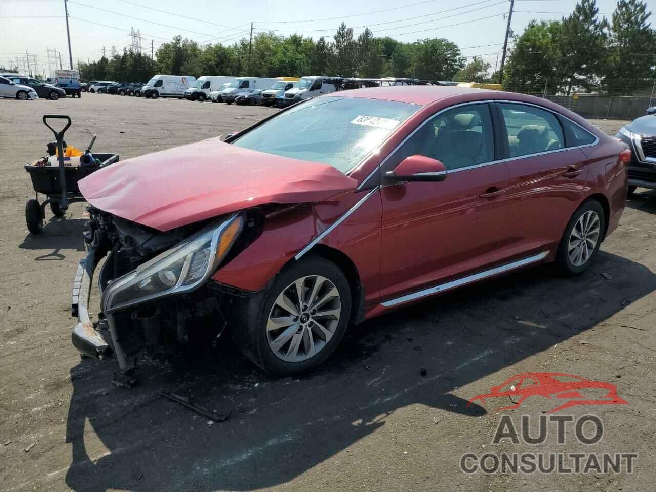 HYUNDAI SONATA 2016 - 5NPE34AF3GH298743