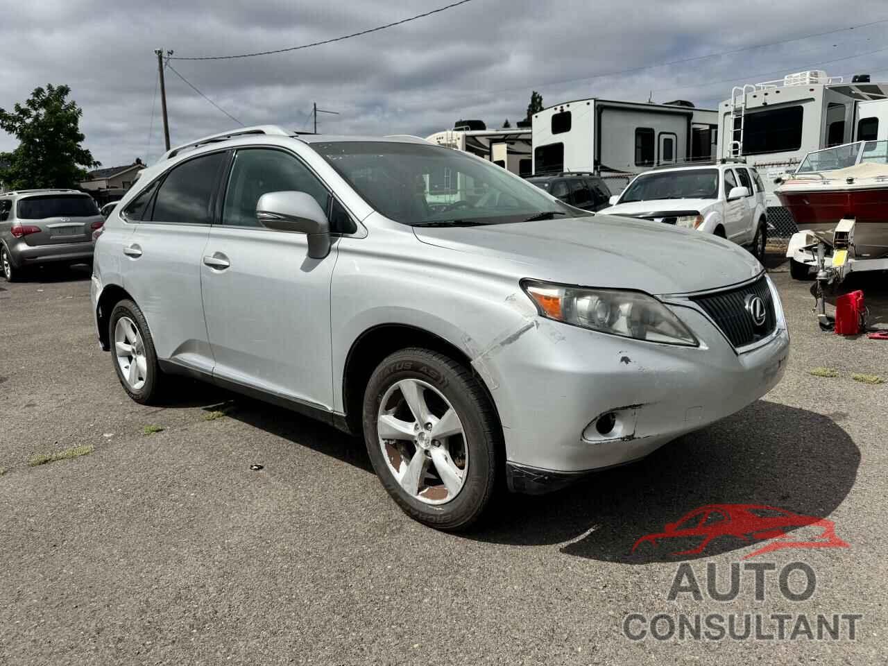 LEXUS RX350 2010 - 2T2BK1BA9AC058738