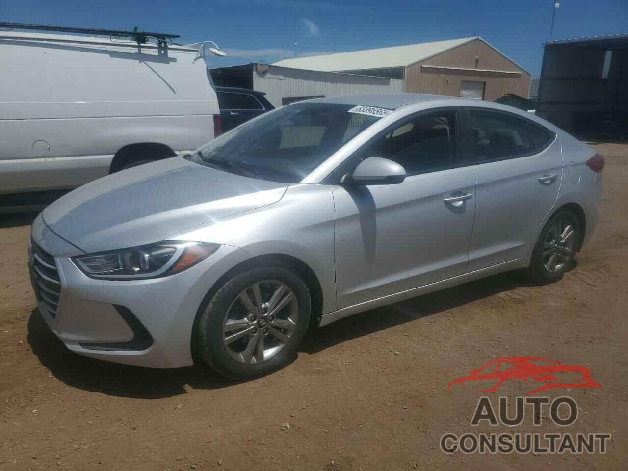 HYUNDAI ELANTRA 2017 - KMHD84LF0HU384766