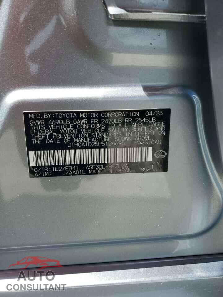 LEXUS IS 2023 - JTHCA1D25P5126698
