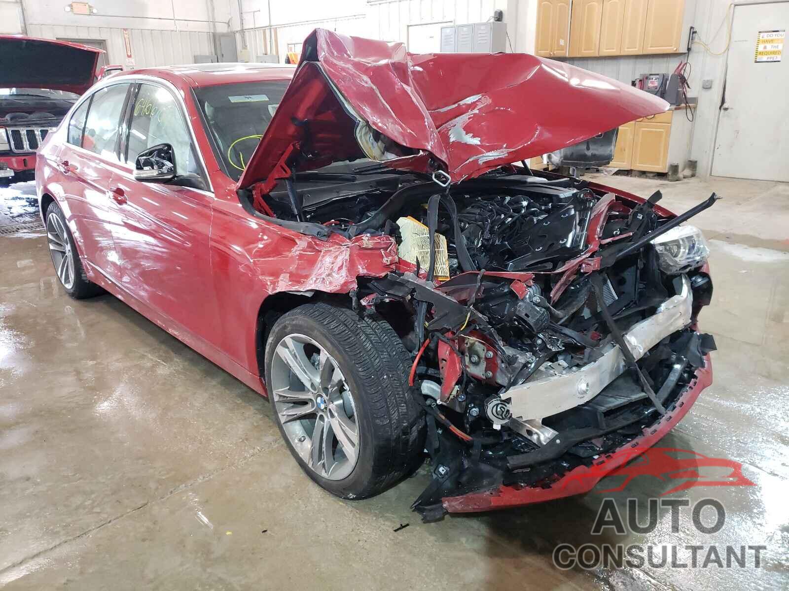 BMW 3 SERIES 2018 - WBA8D9G51JNU72223