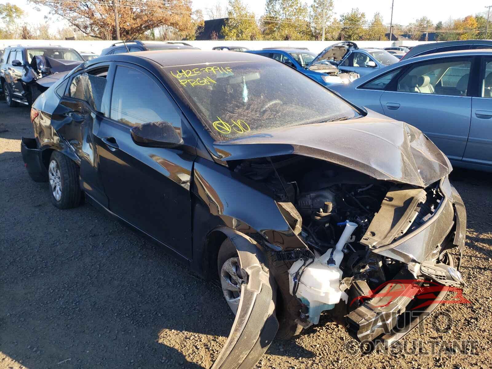 HYUNDAI ACCENT 2016 - KMHCT4AEXGU164134