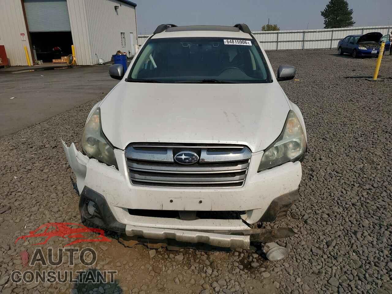 SUBARU OUTBACK 2014 - 4S4BRBPC5E3309183