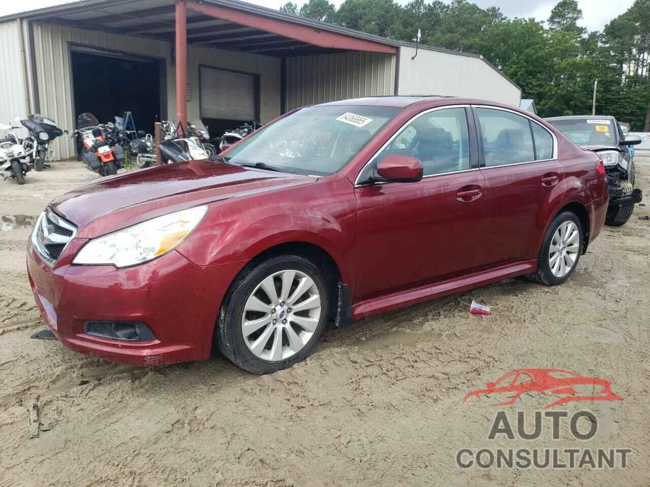 SUBARU LEGACY 2012 - 4S3BMBL60C3003346