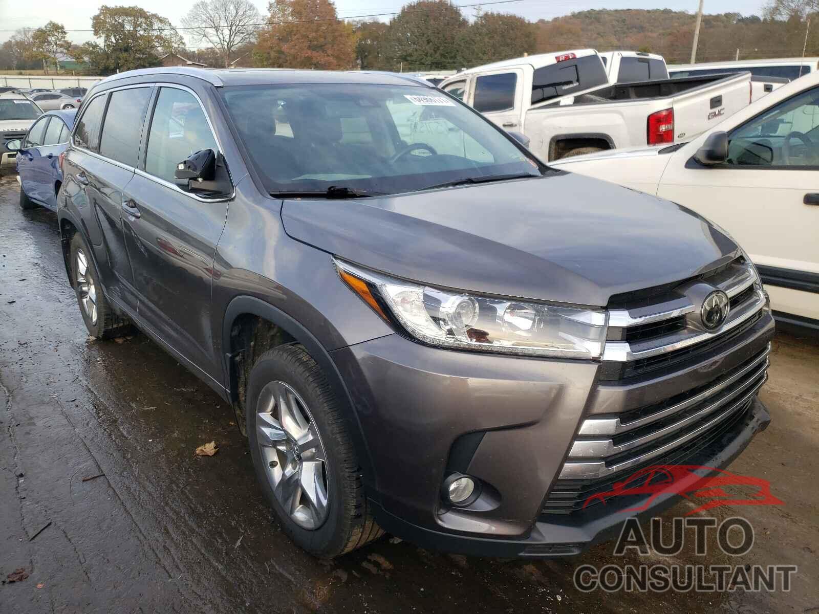 TOYOTA HIGHLANDER 2017 - 5TDDZRFH8HS482489