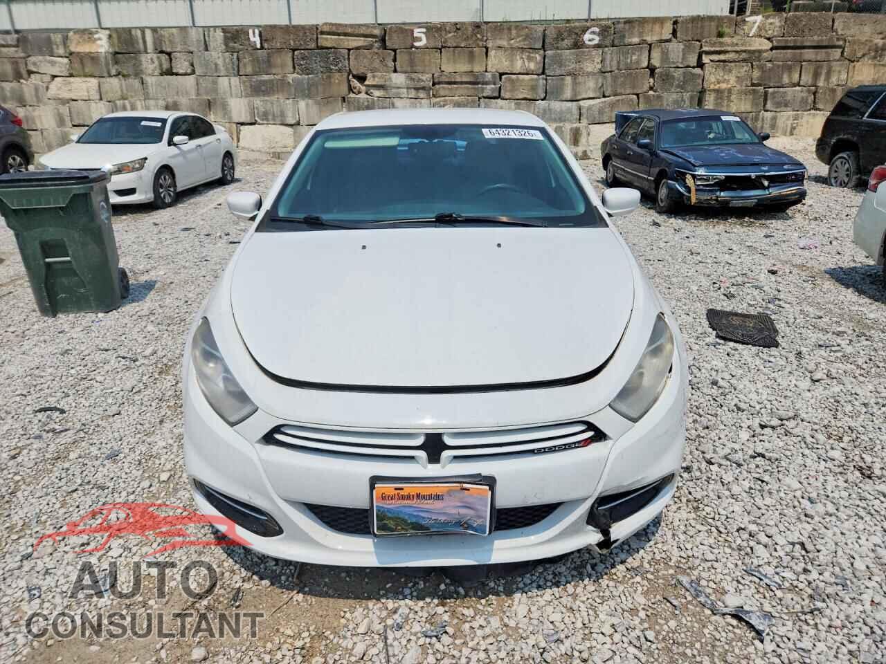 DODGE DART 2013 - 1C3CDFBA6DD710629