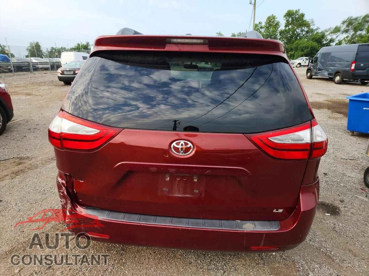 TOYOTA SIENNA 2017 - 5TDKZ3DC0HS824335