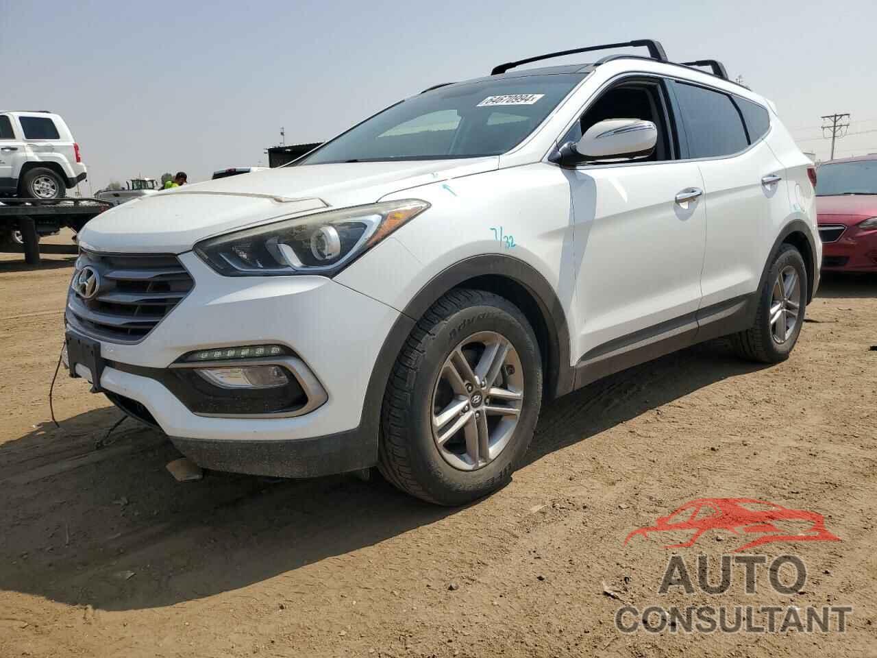 HYUNDAI SANTA FE 2017 - 5XYZUDLBXHG427112