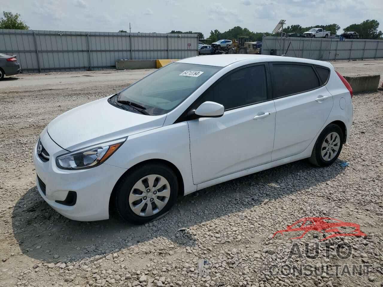 HYUNDAI ACCENT 2017 - KMHCT5AE0HU334380