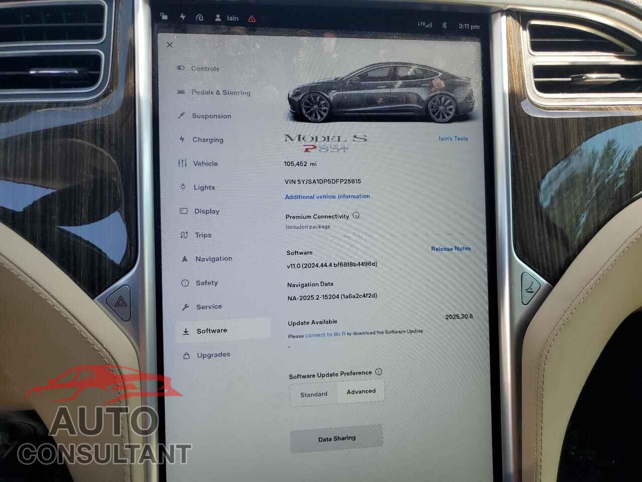TESLA MODEL S 2013 - 5YJSA1DP5DFP25815