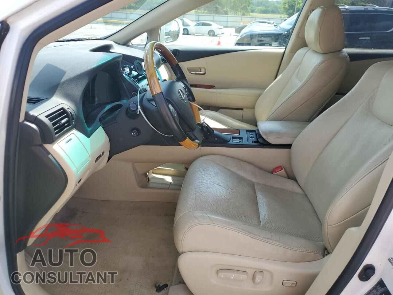 LEXUS RX350 2011 - 2T2BK1BA2BC109711