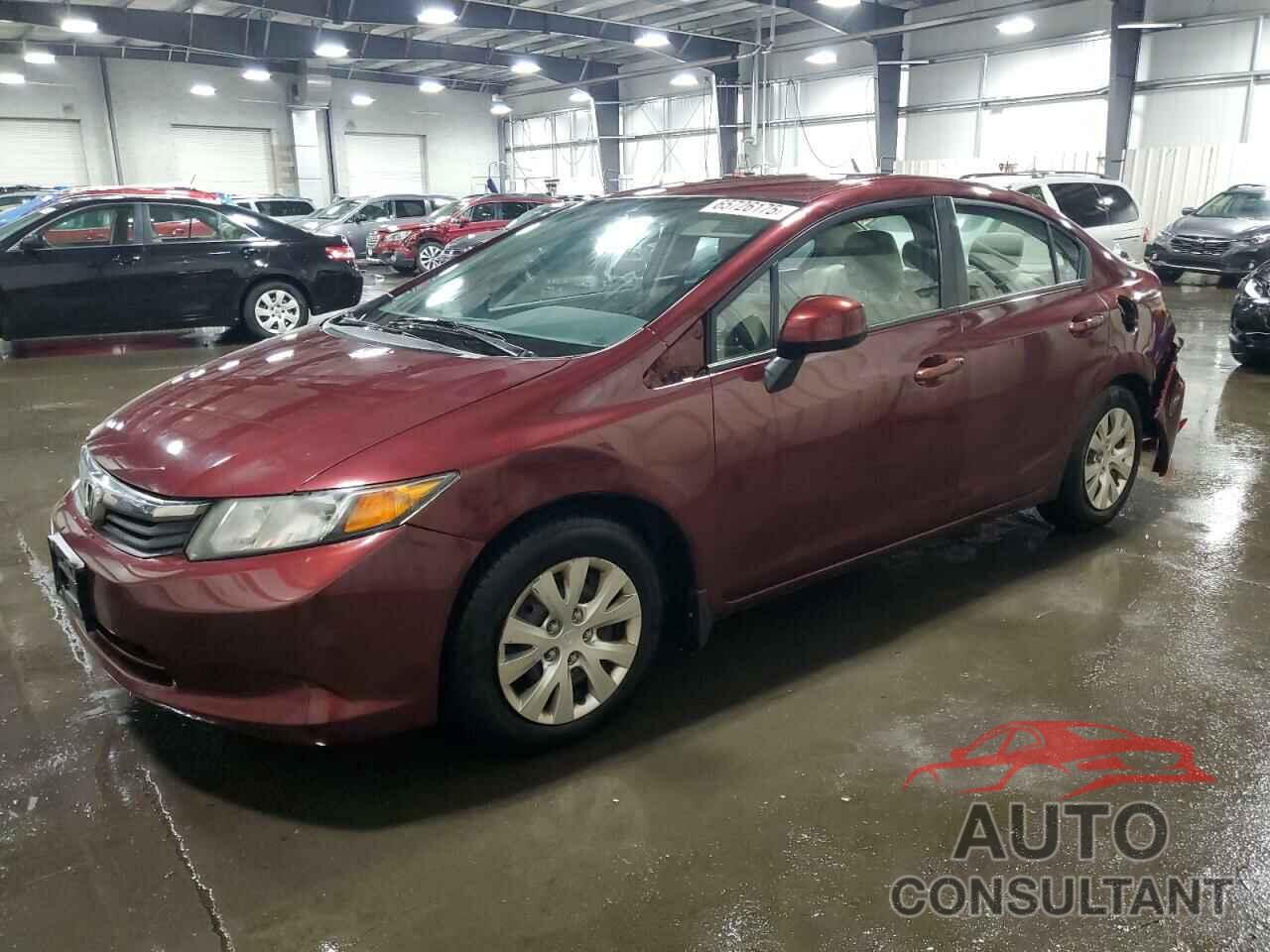 HONDA CIVIC 2012 - 2HGFB2F57CH586720