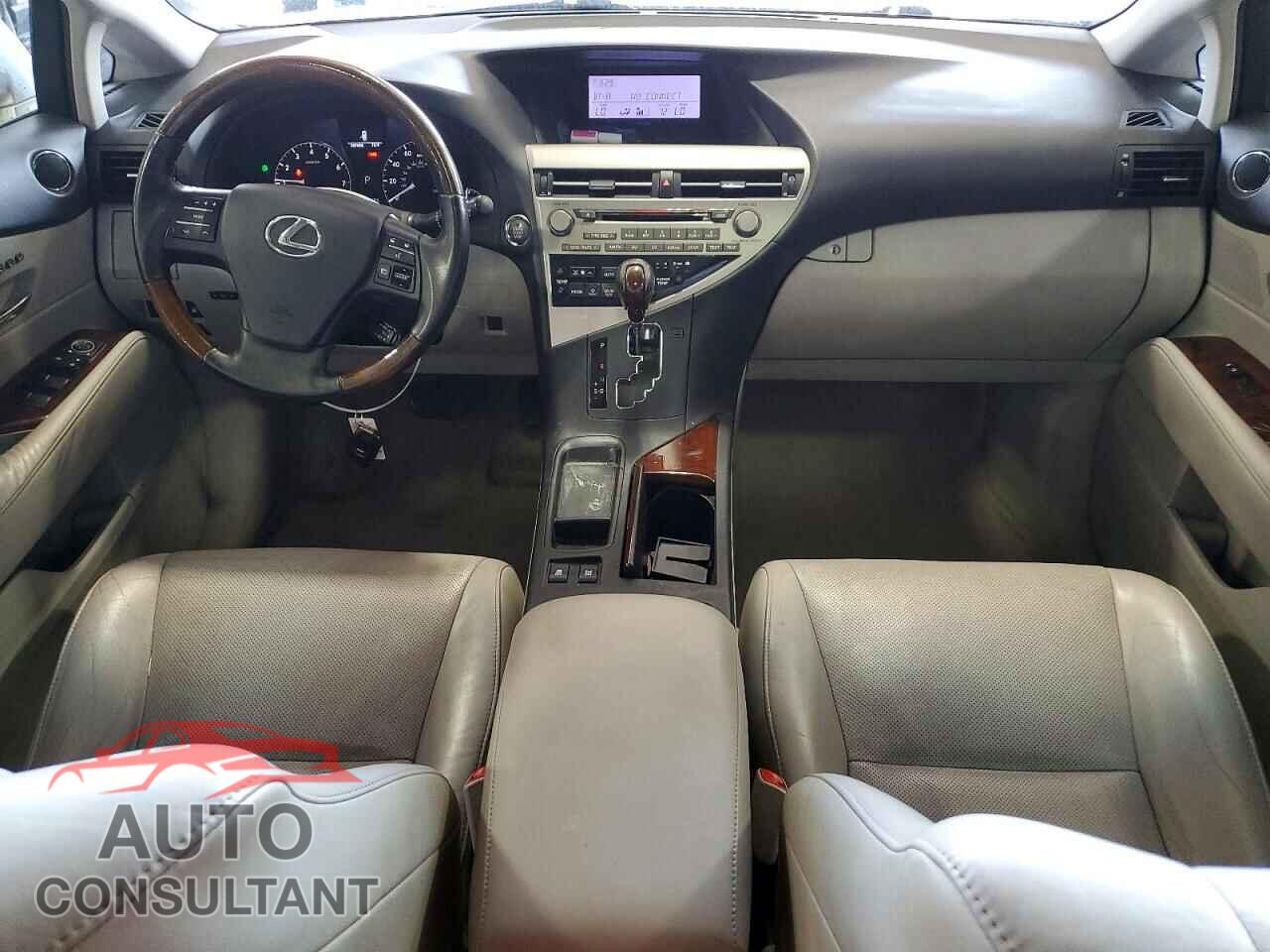 LEXUS RX350 2012 - 2T2BK1BA4CC131534