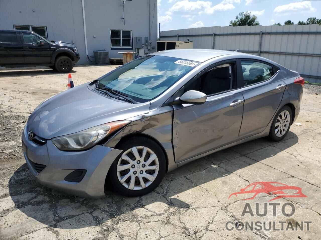 HYUNDAI ELANTRA 2012 - KMHDH4AEXCU431675