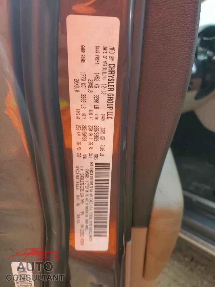 DODGE DURANGO 2014 - 1C4SDJET6EC391134