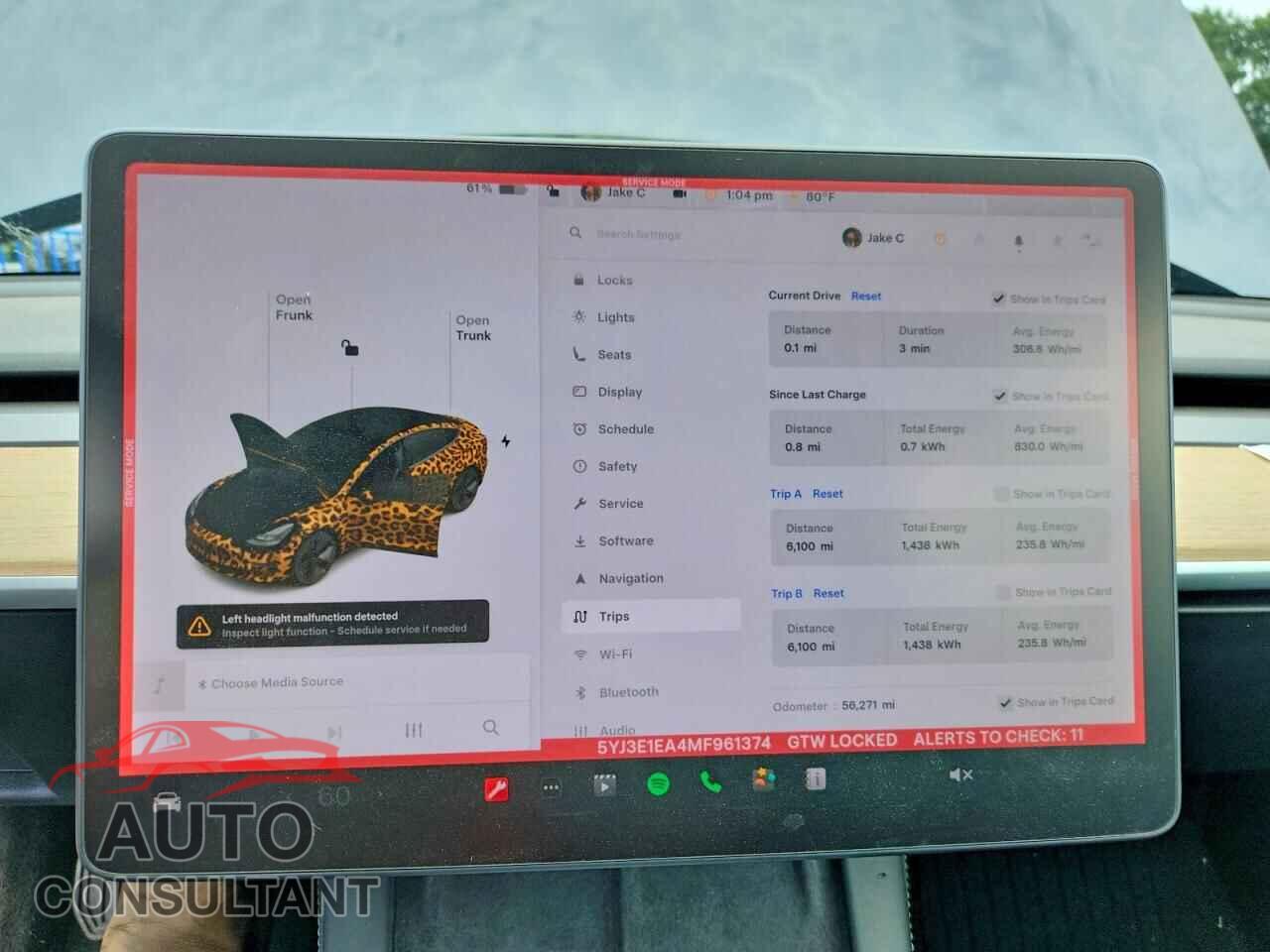 TESLA MODEL 3 2021 - 5YJ3E1EA4MF961374