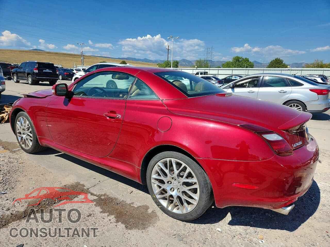 LEXUS SC430 2010 - JTHFN2EY8A9021602
