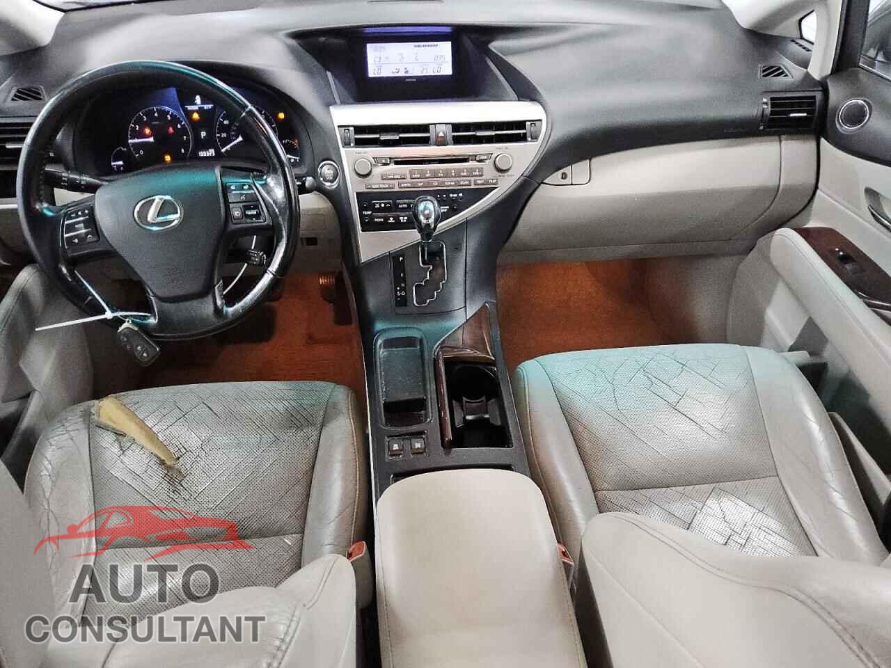LEXUS RX350 2012 - 2T2BK1BA5CC122955