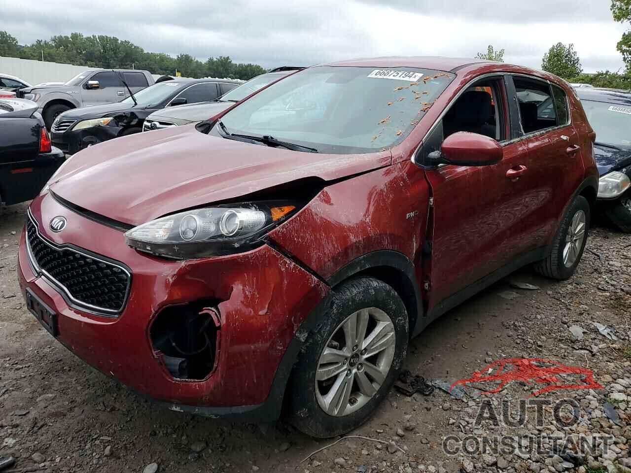 KIA SPORTAGE 2017 - KNDPMCAC3H7131052