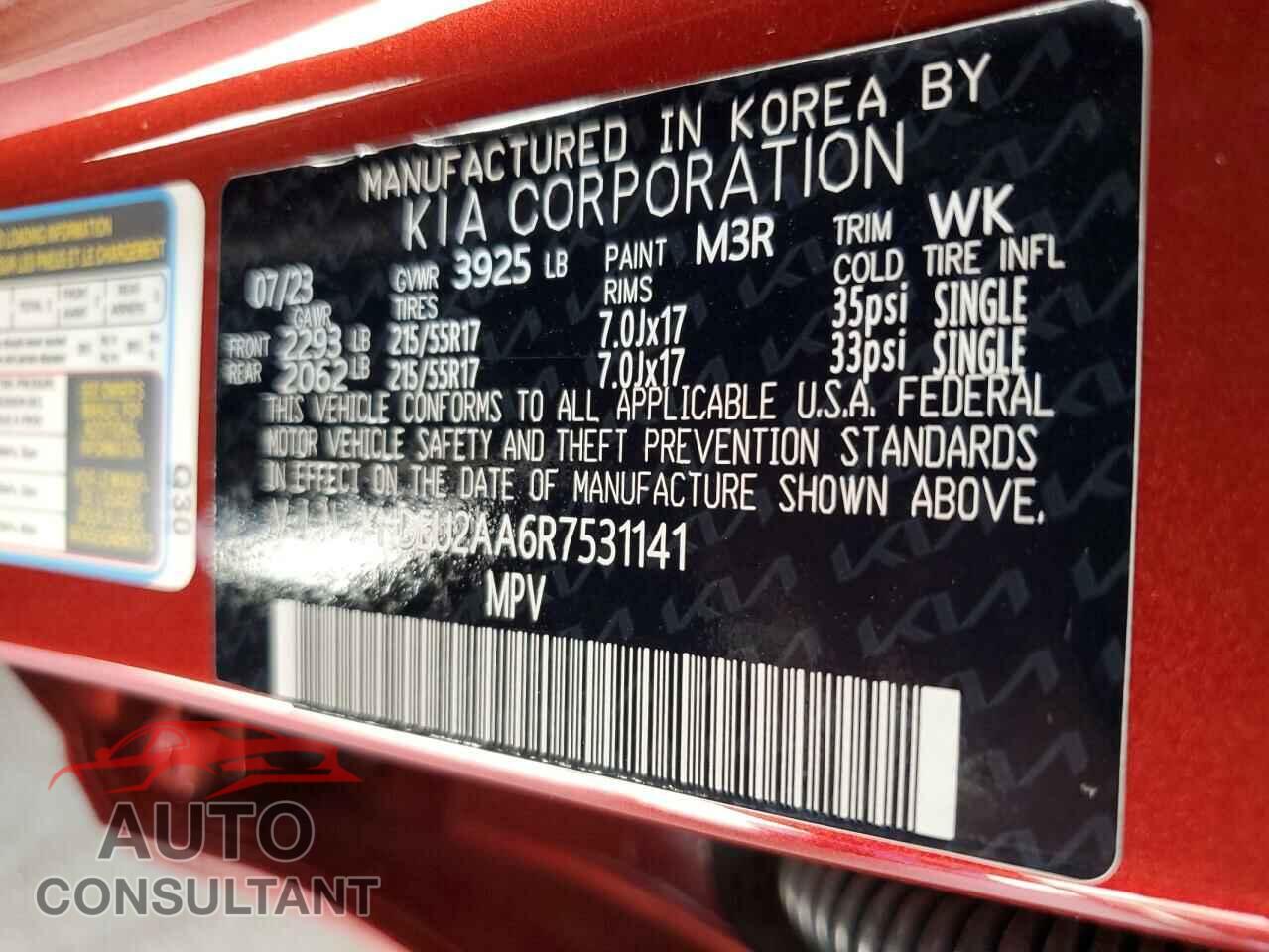 KIA SELTOS 2024 - KNDEU2AA6R7531141