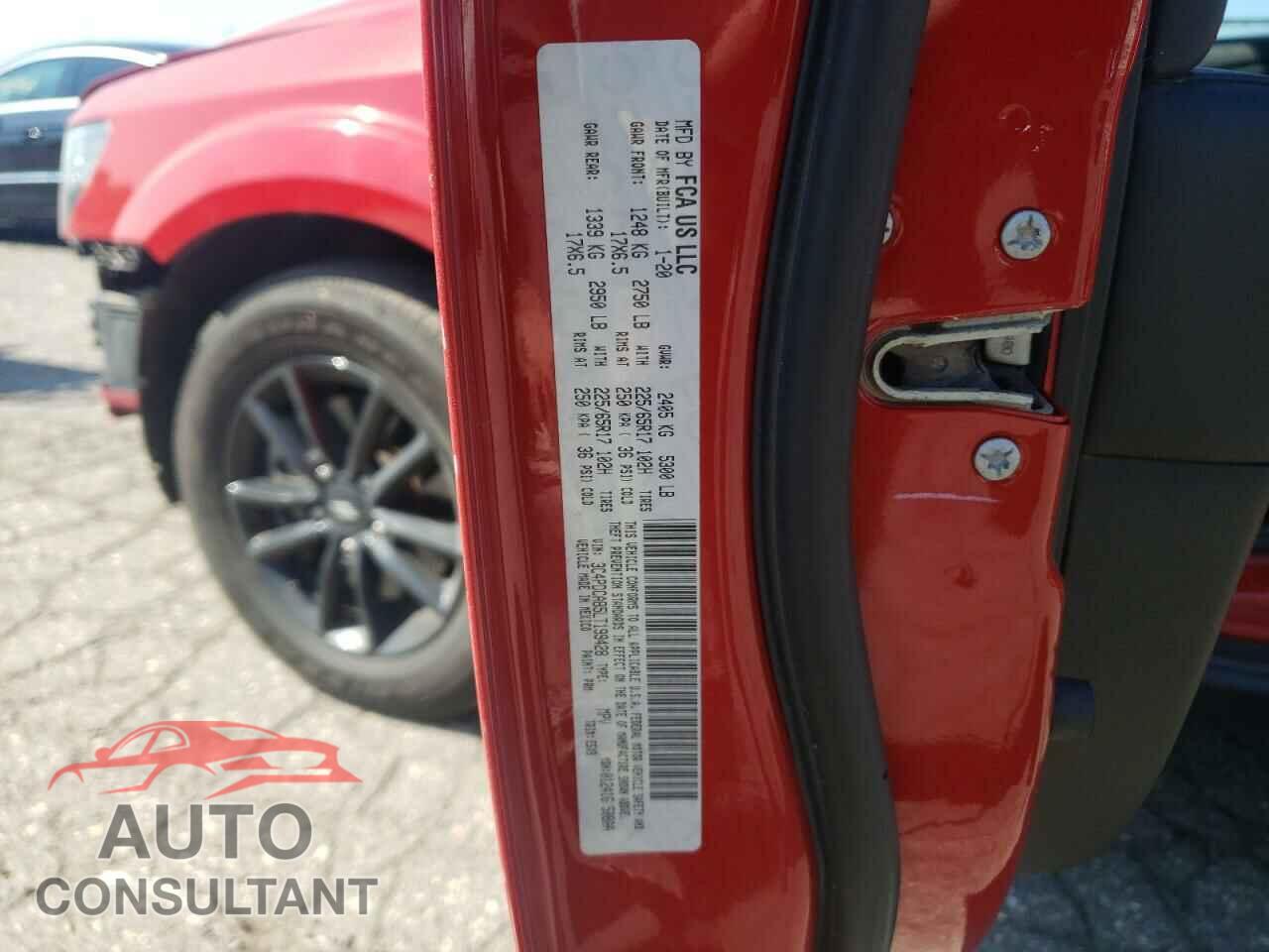 DODGE JOURNEY 2020 - 3C4PDCAB5LT199428