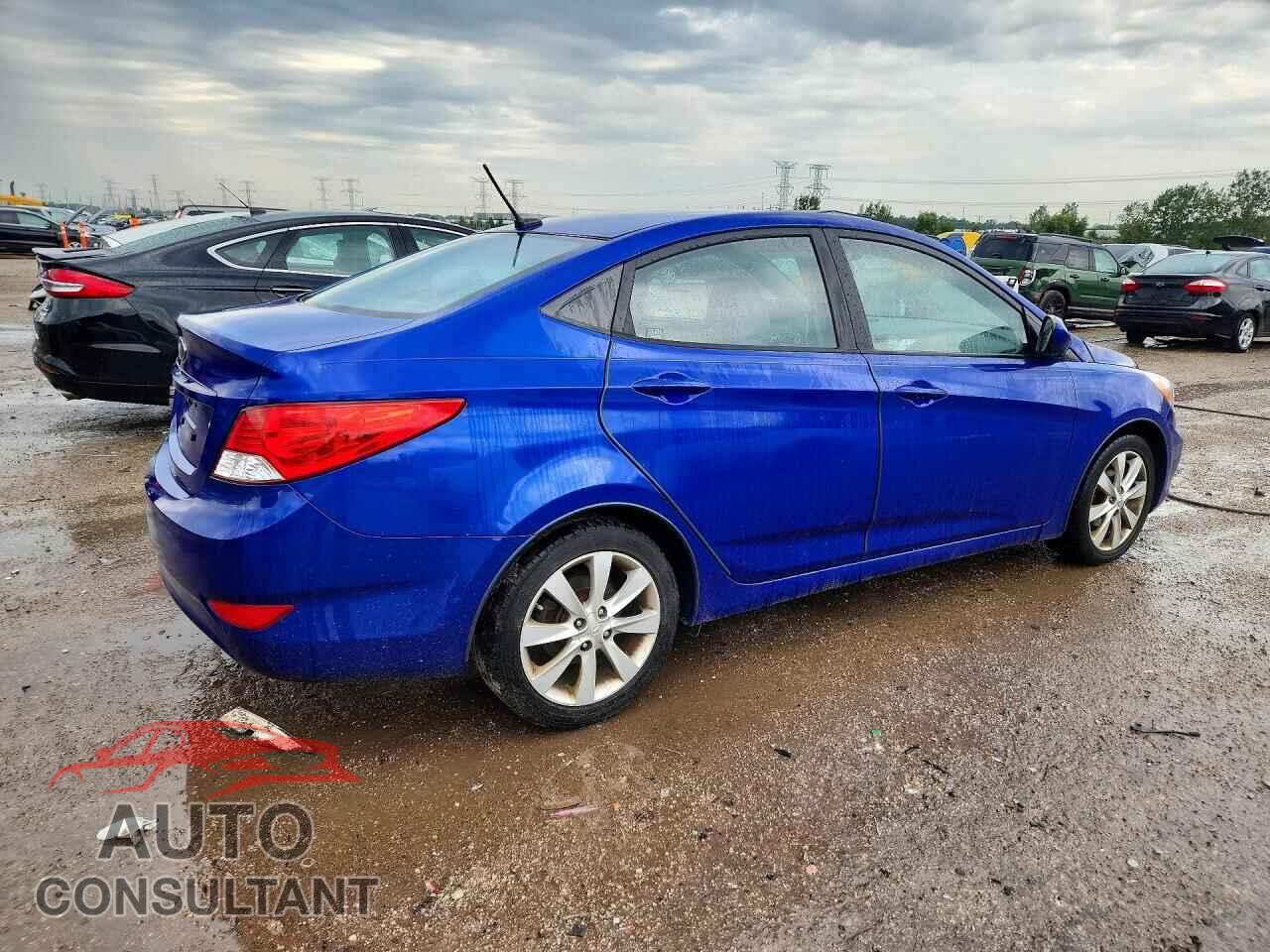 HYUNDAI ACCENT 2014 - KMHCU4AE0EU597634