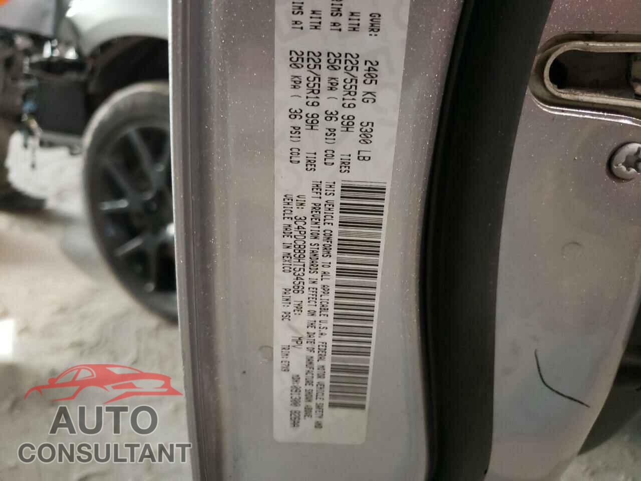 DODGE JOURNEY 2017 - 3C4PDCBB9HT534566
