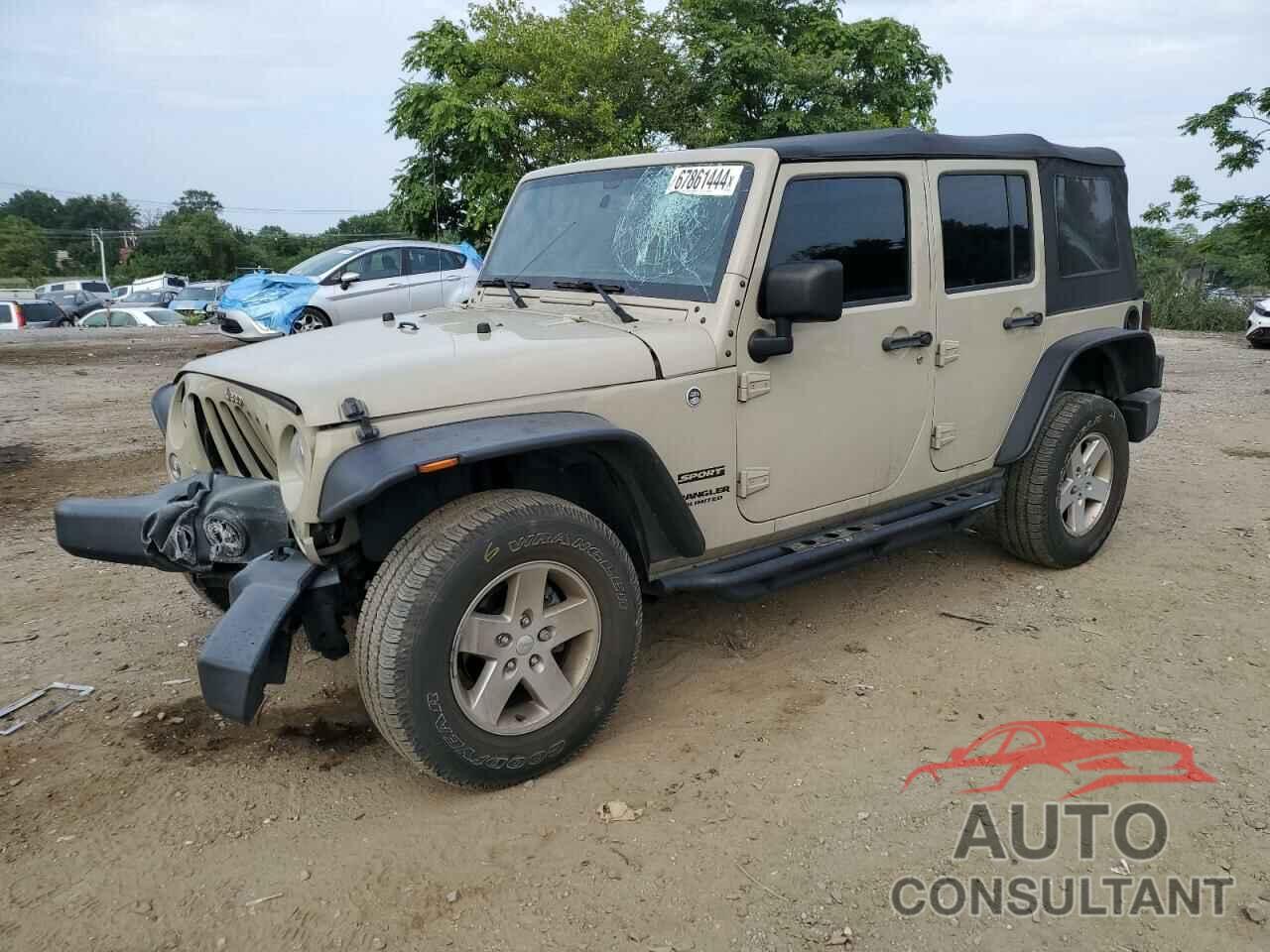 JEEP WRANGLER 2017 - 1C4BJWDG4HL720024