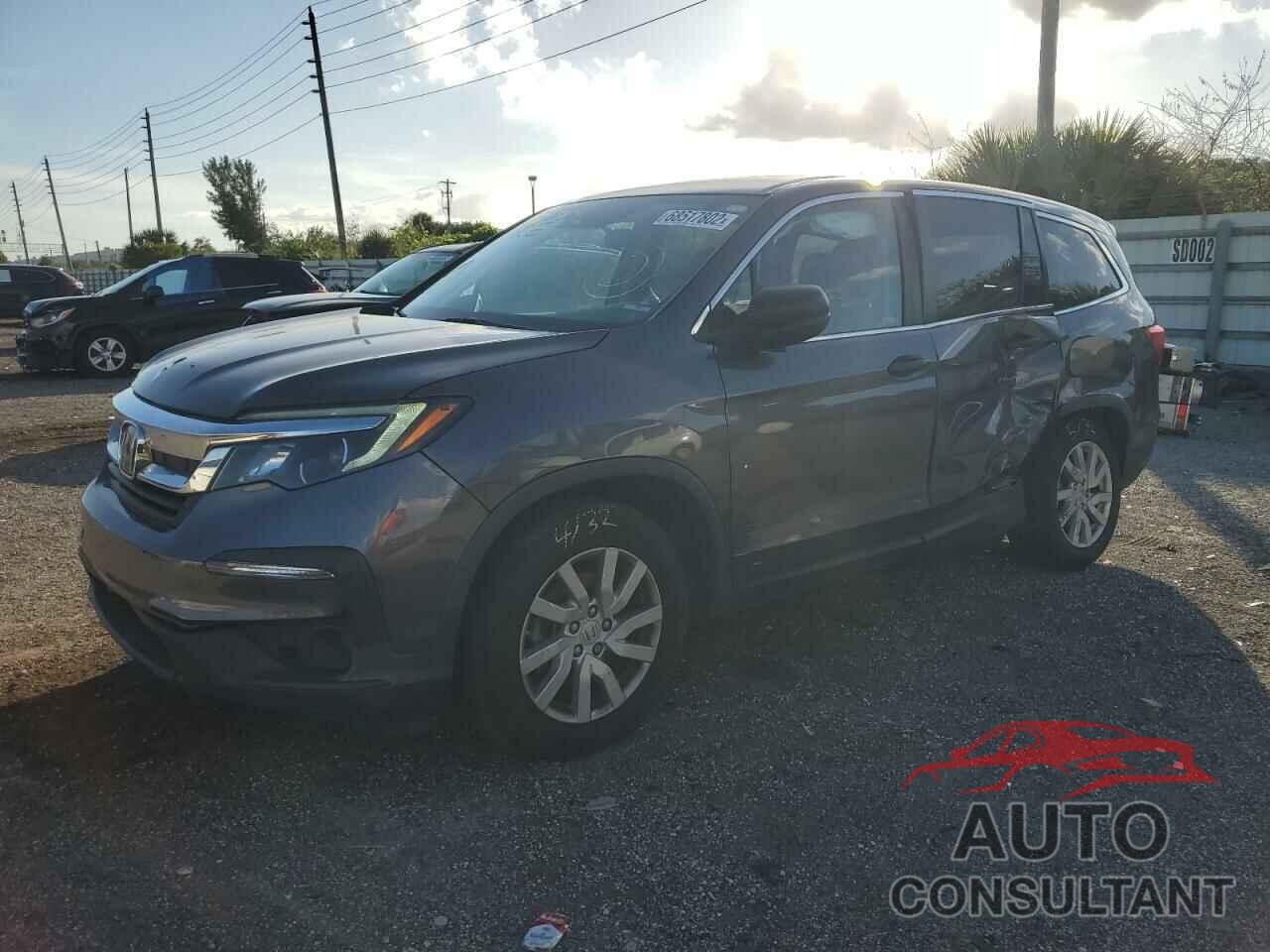 HONDA PILOT 2019 - 5FNYF5H19KB022644