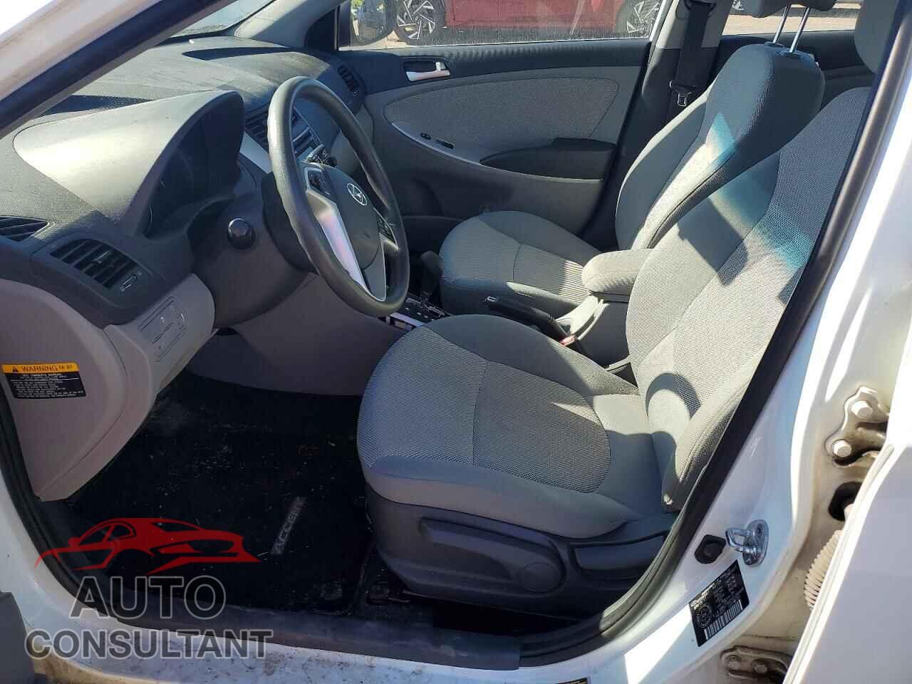HYUNDAI ACCENT 2012 - KMHCT4AEXCU269444