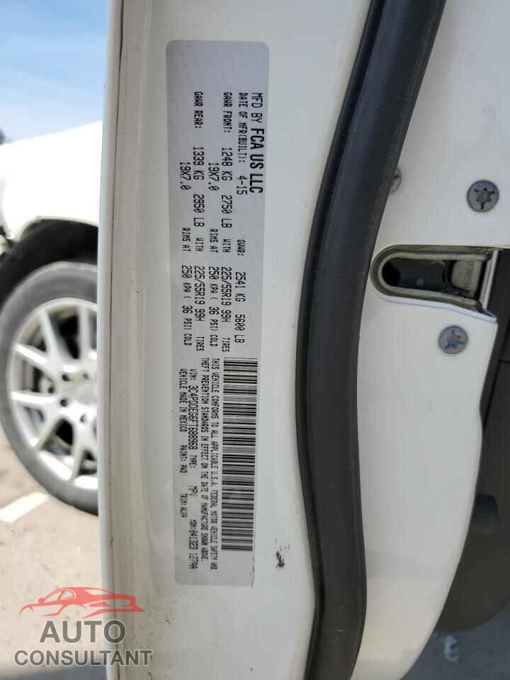 DODGE JOURNEY 2015 - 3C4PDDEG6FT688968