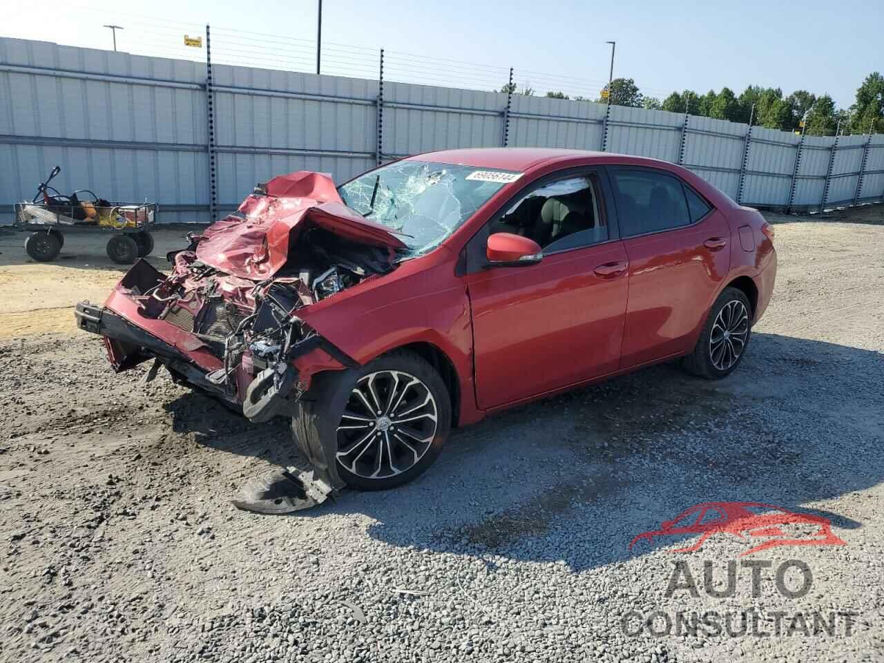 TOYOTA COROLLA 2016 - 2T1BURHEXGC552798