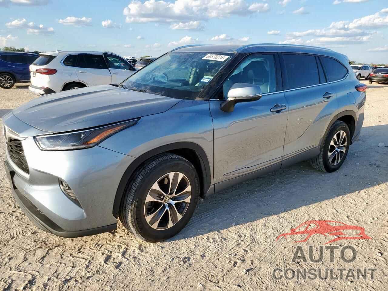 TOYOTA HIGHLANDER 2021 - 5TDGZRAH2MS042511