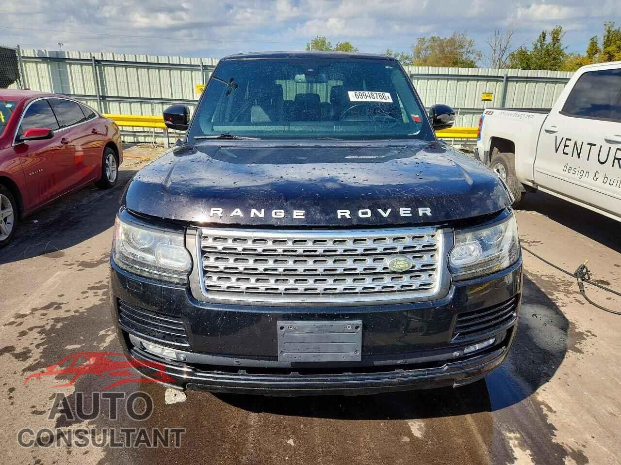 LAND ROVER RANGE ROVE 2015 - SALGS2VF6FA223866