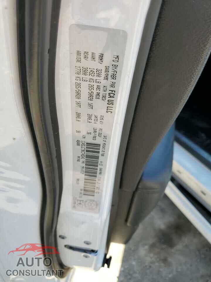 DODGE DURANGO 2019 - 1C4SDJCT9KC745243