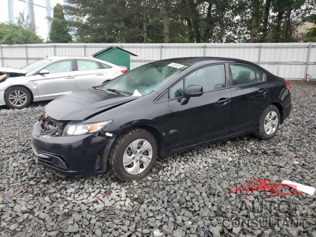 HONDA CIVIC 2013 - 19XFB2F50DE260740