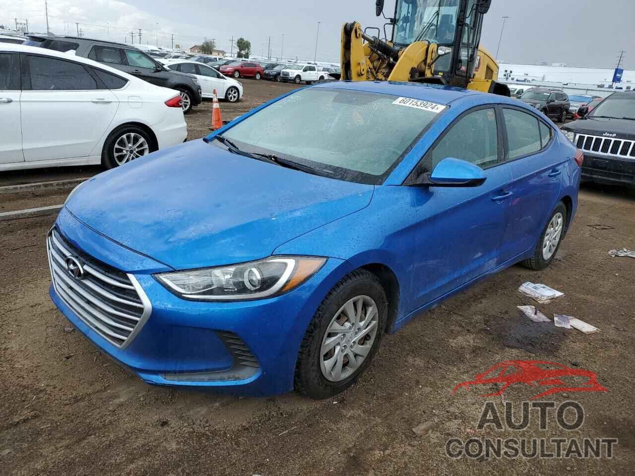 HYUNDAI ELANTRA 2017 - KMHD74LF1HU076041