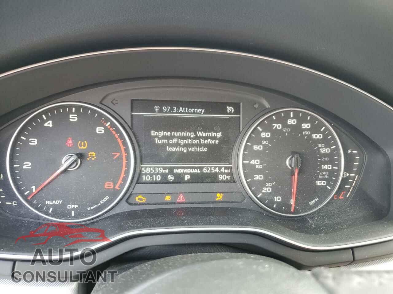 AUDI A4 2017 - WAUGNAF4XHN012233