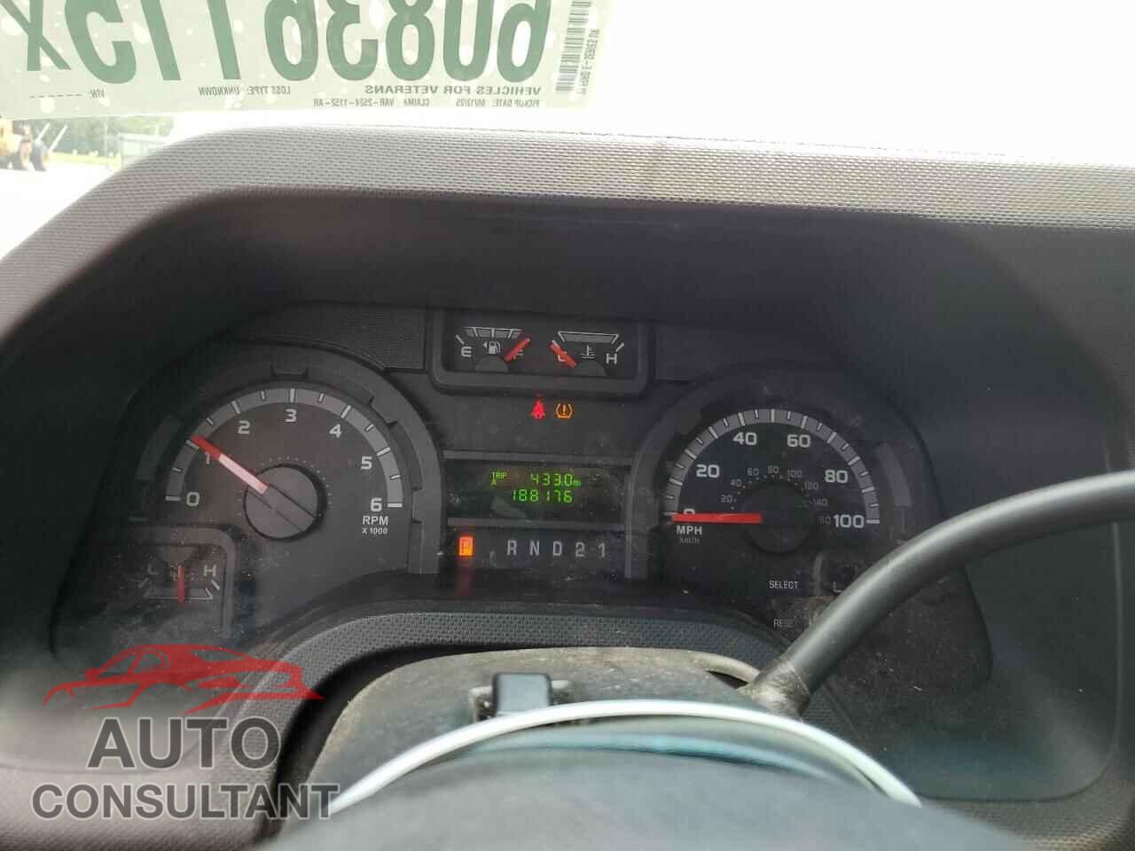 FORD ECONOLINE 2012 - 1FTNE2EW4CDA40742