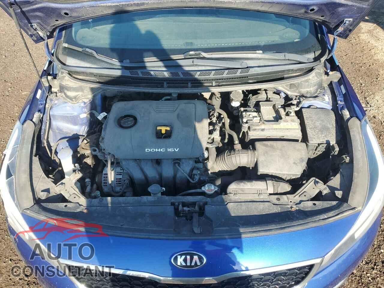 KIA FORTE 2017 - 3KPFK4A78HE074132