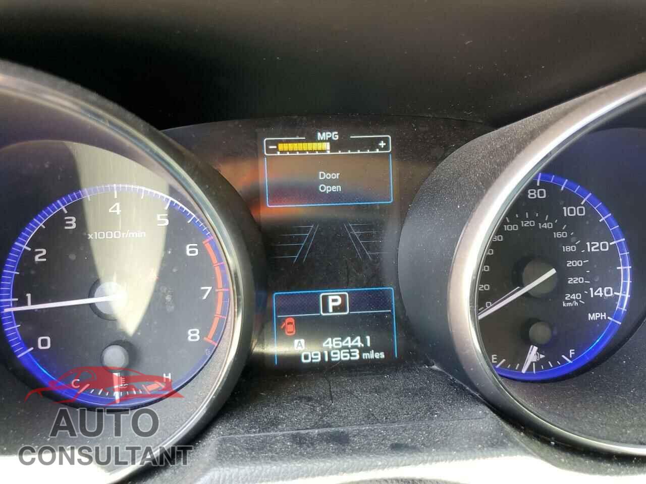 SUBARU OUTBACK 2017 - 4S4BSANC1H3345166