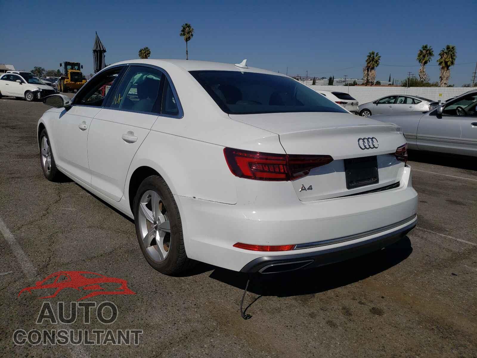 AUDI A4 2019 - WAUGMAF4XKA048456