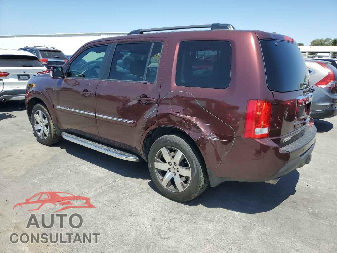 HONDA PILOT 2012 - 5FNYF3H98CB032237