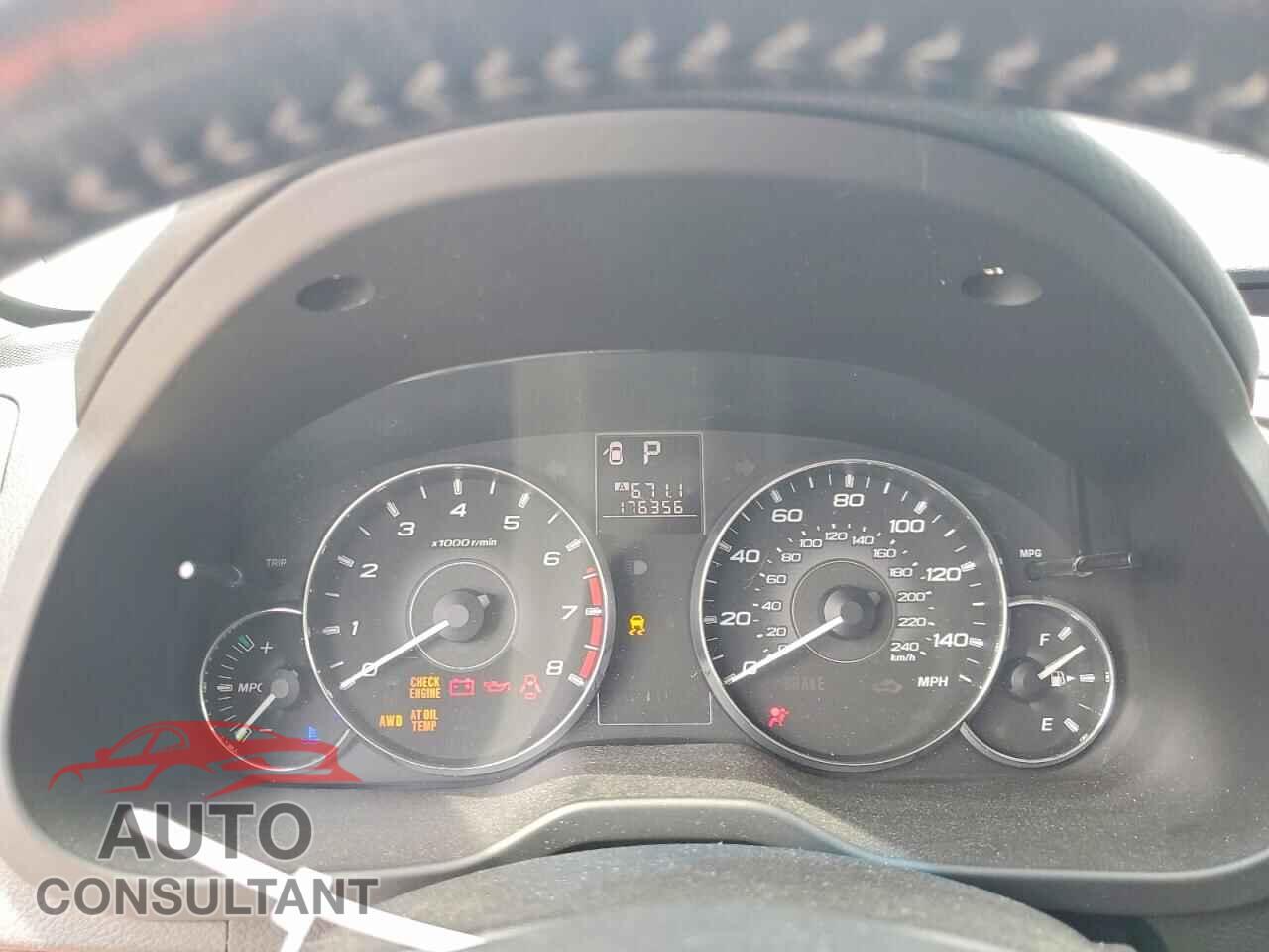 SUBARU OUTBACK 2011 - 4S4BRBKC4B3315737