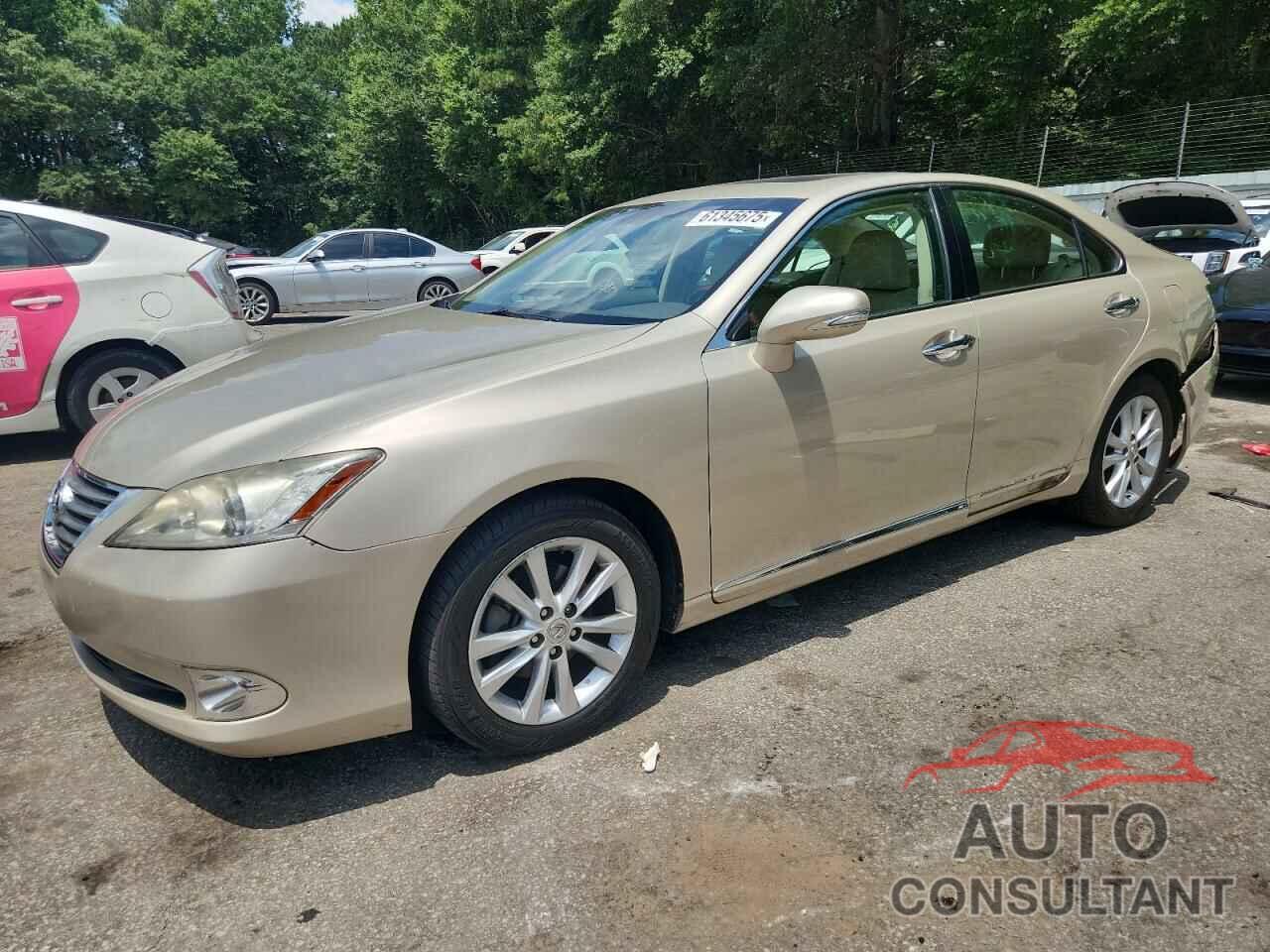 LEXUS ES350 2011 - JTHBK1EG7B2441502