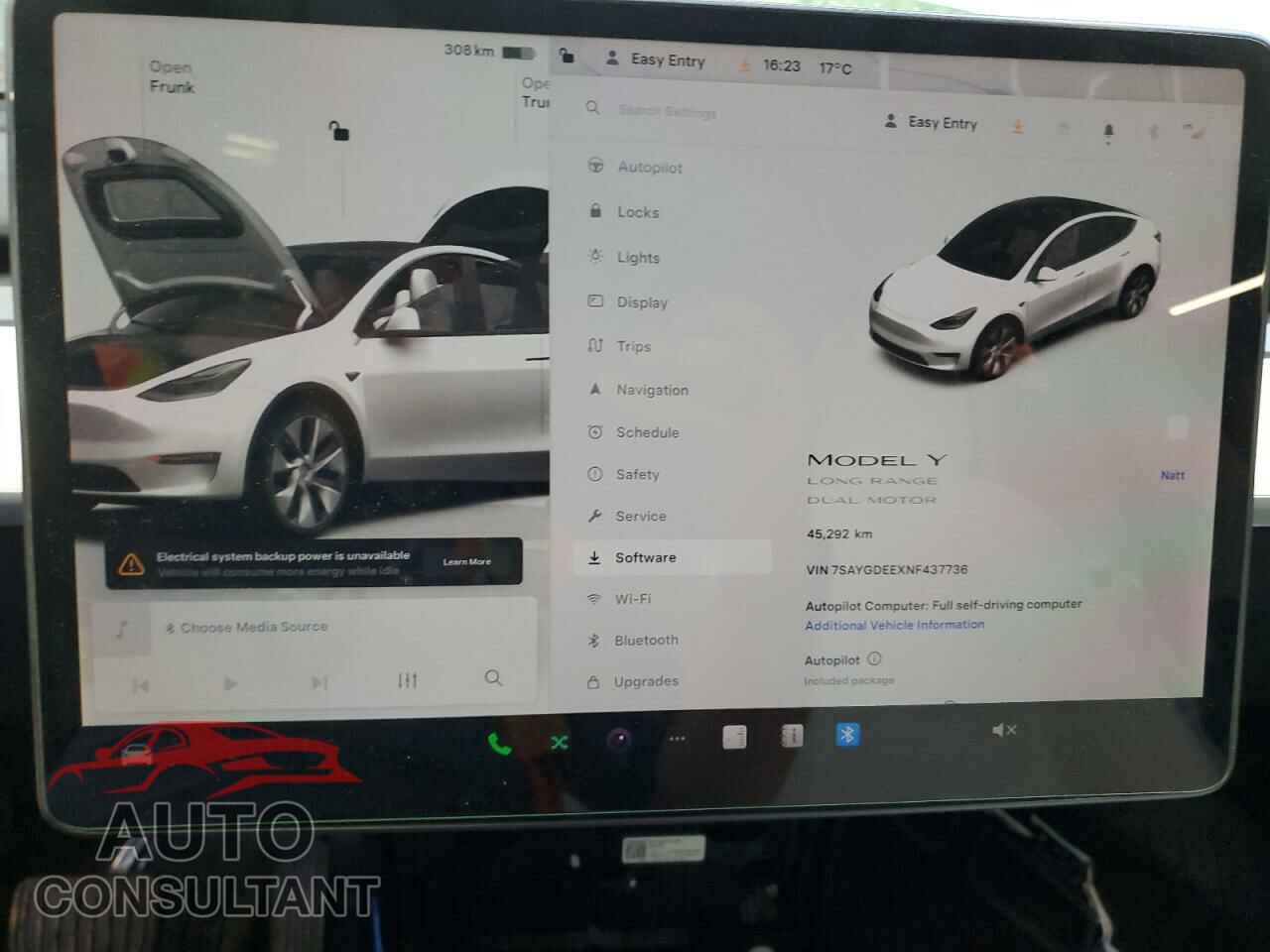 TESLA MODEL Y 2022 - 7SAYGDEEXNF437736