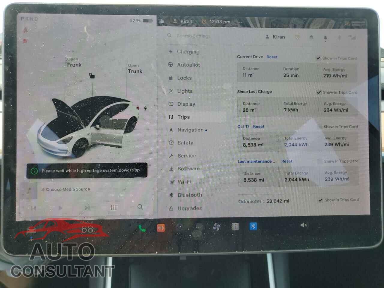 TESLA MODEL 3 2018 - 5YJ3E1EA8JF098753