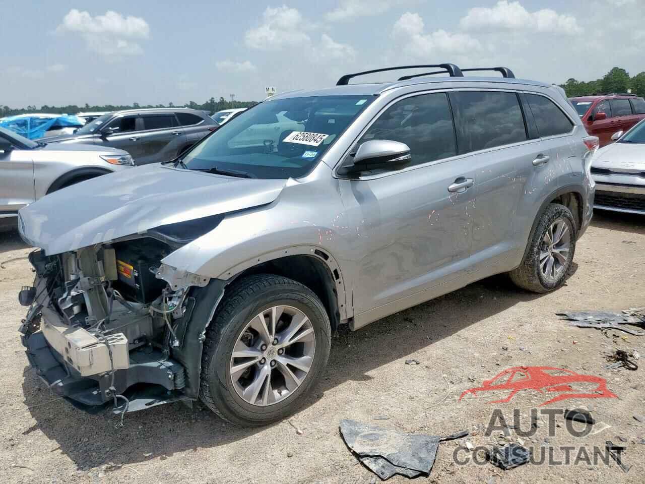 TOYOTA HIGHLANDER 2015 - 5TDKKRFH3FS052958